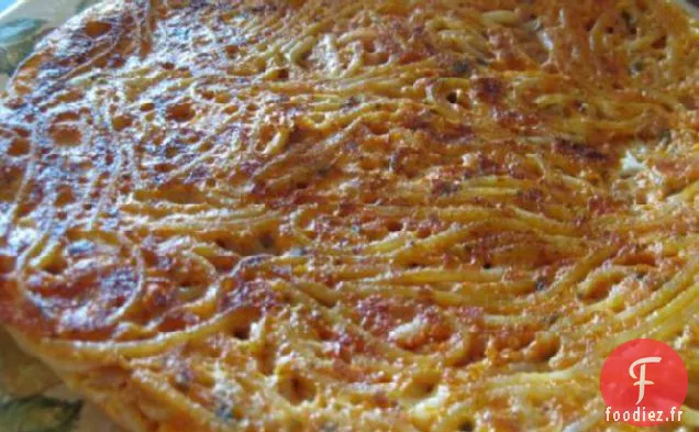 Frittata Di Spaghetti (Omelette de Spaghetti)