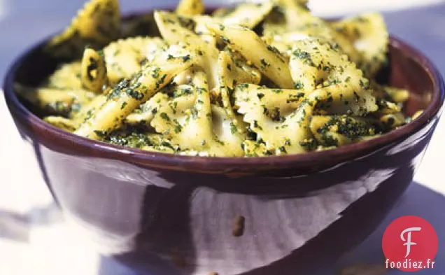 Pâtes au Pesto aux Trois Herbes