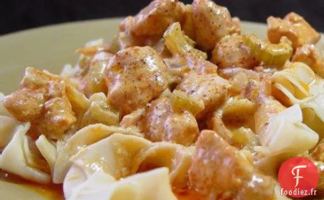Pâtes Crémeuses au Poulet Buffalo