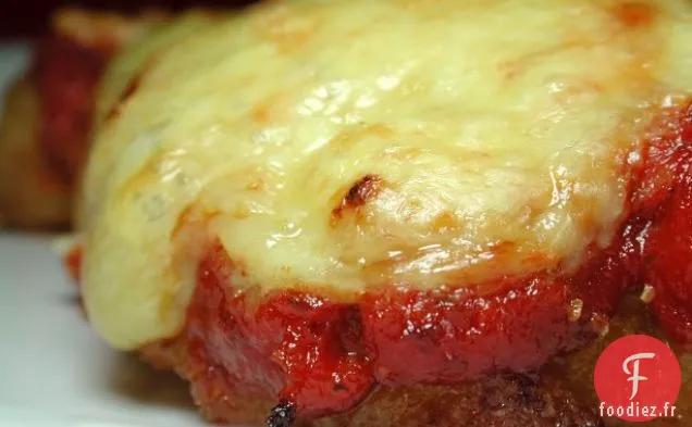Mon Poulet Parmigiana Avec Sauce Pour Pâtes Maison