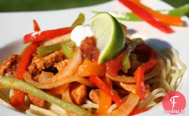 Pâtes Fajita au Poulet