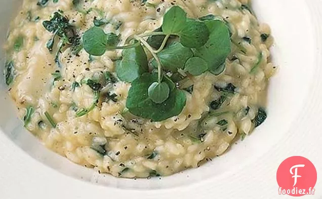 Risotto au Cresson et au Taleggio