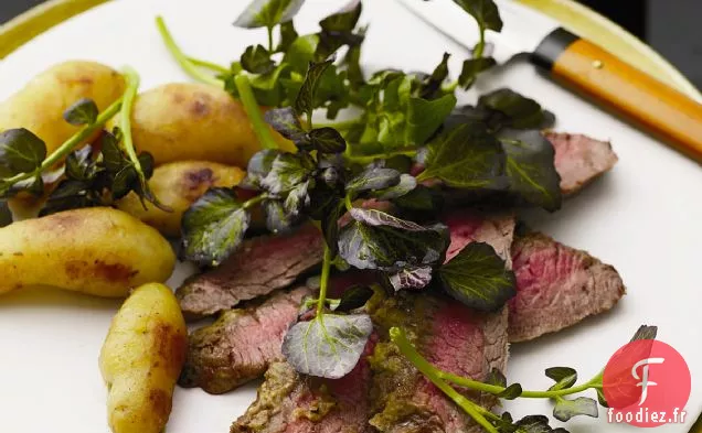 Recette de Steak de Flanc au Wasabi