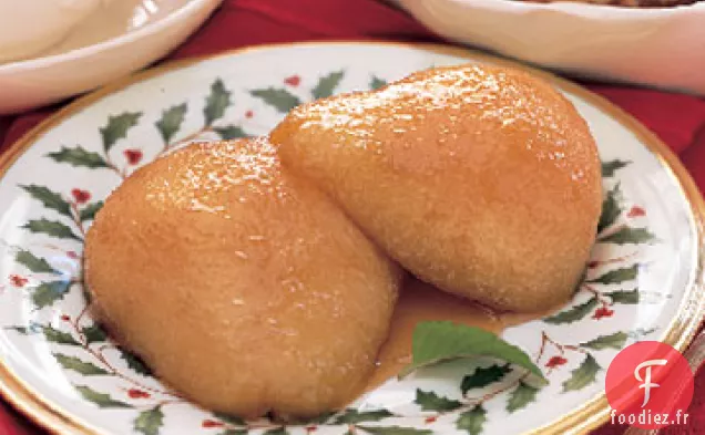 Poires Cuites au Caramel au Beurre