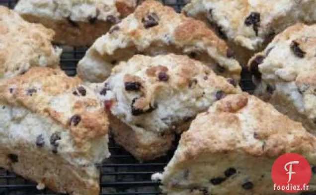 Scones de Caramel aux Pépites de Chocolat