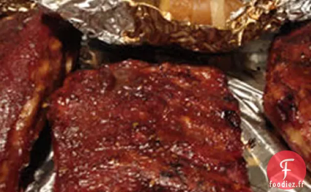 Côtelette de Porc Simple Frotter à Sec