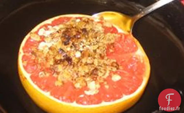 Croustillant de Pamplemousse Grillé