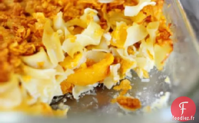 Kugel de Nouilles aux Pêches