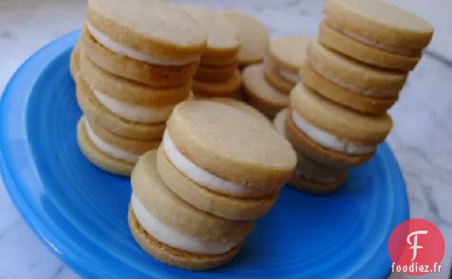 Les Biscuits Sandwich à la Crème Caramel du Camion de Friandises