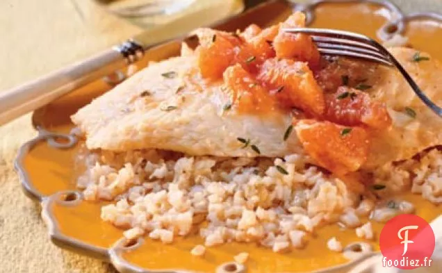 Sole au Beurre Pamplemousse-Thym