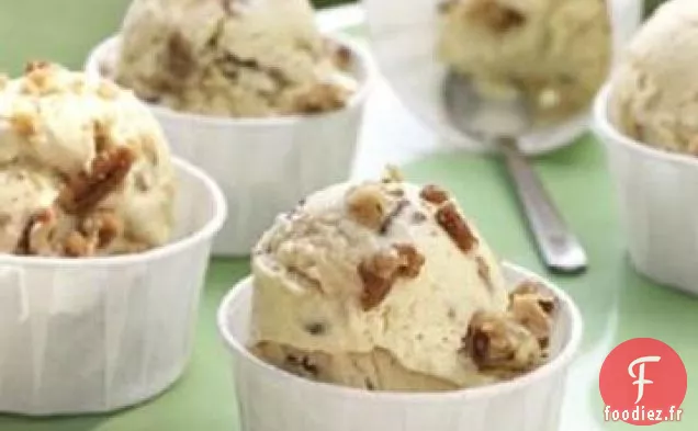 Crème Glacée Au Beurre Et aux Pacanes