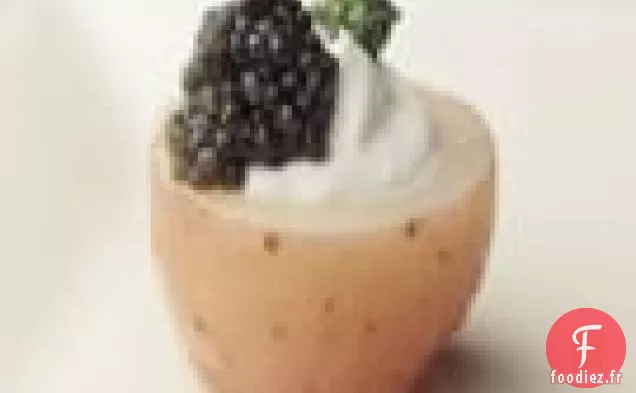 Pommes De Terre Nouvelles Au Caviar