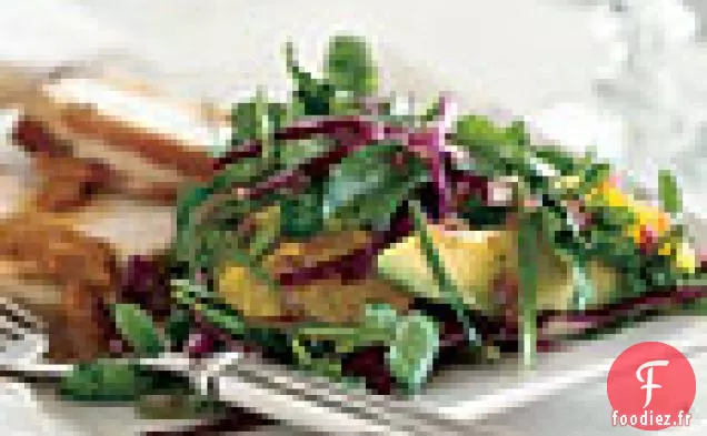 Salade de Cresson, Orange et Avocat