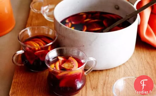 Sangria Au Vin Rouge Chaud