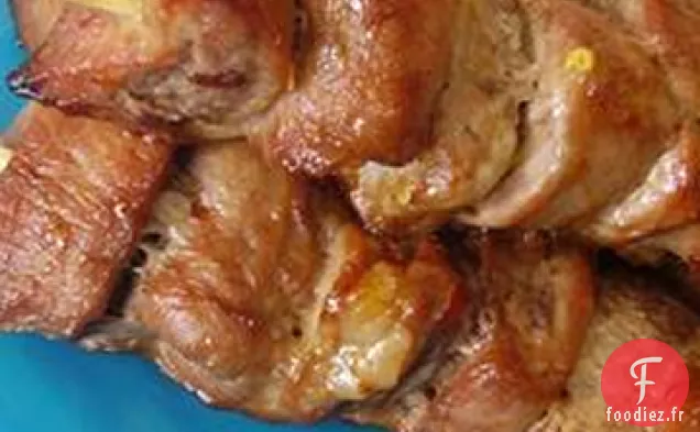 Brochettes de Porc Enflammées