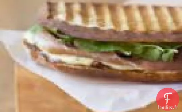 Panini Speck, Taleggio Et Confiture De Figues