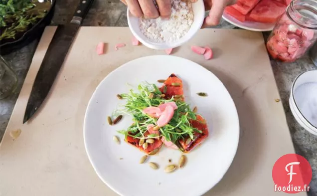 Salade de Pastèque Grillée