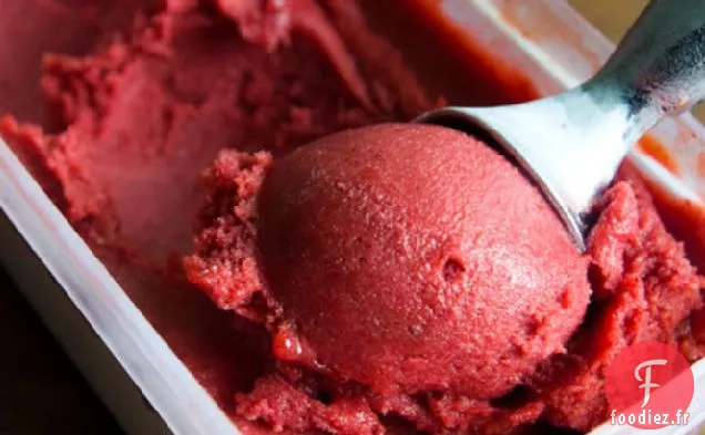 Sorbet aux Prunes
