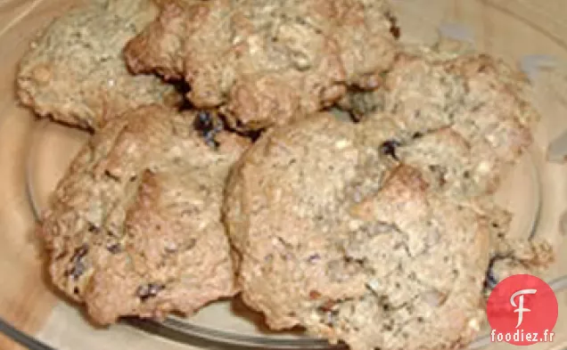 Biscuits à l'Avoine aux Noix Santé