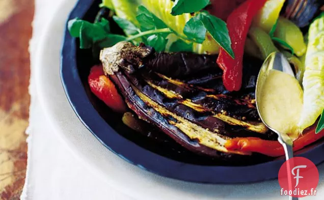 Salade de Légumes Grillés au Mojo Cubain