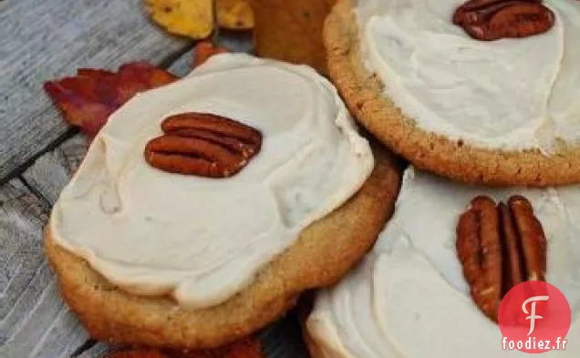 Biscuits au Beurre de Pacanes Givrés