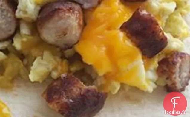 Burritos Savoureux pour le Petit Déjeuner