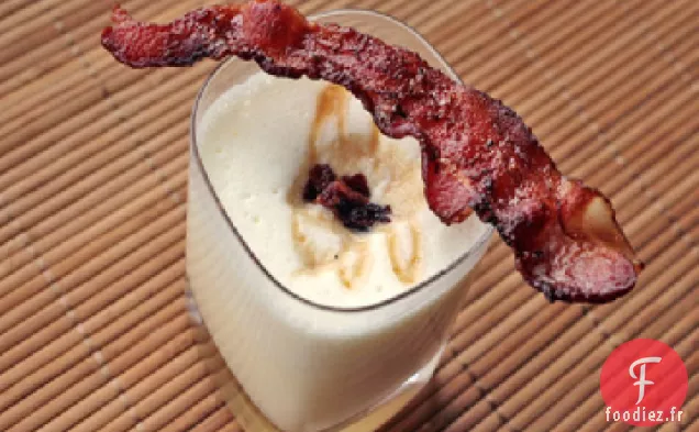 Lait de poule à l'Érable et au Bourbon