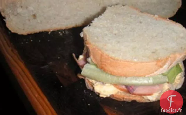 Sandwich aux Œufs et au Jambon (Angleterre)