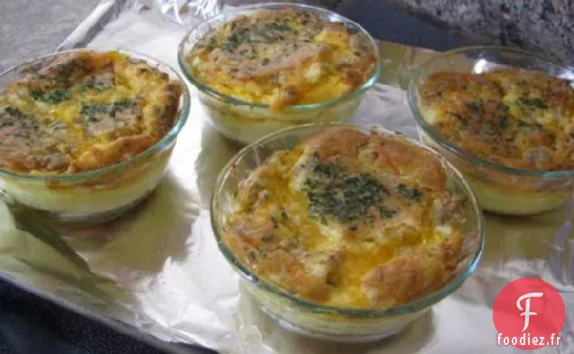 Quiche Facile au Jambon, au Fromage et aux Œufs