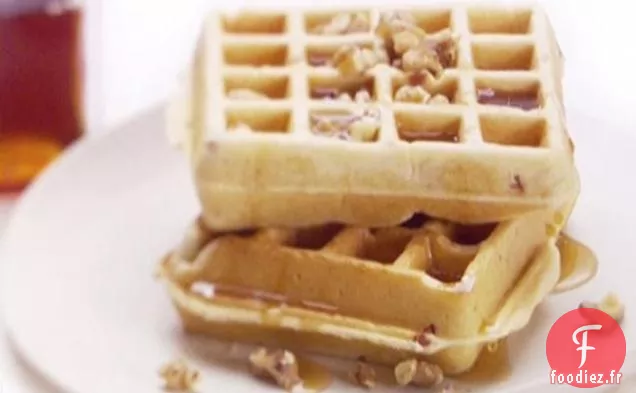 Gaufres à la Pancetta et à la Cannelle