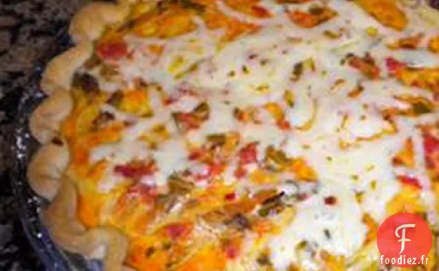 Quiche à la Saucisse Salsa