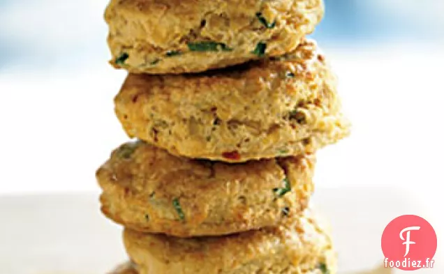 Biscuits à la semoule de Maïs au Cheddar et Chipotle