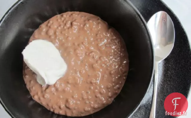 Pouding au Tapioca Au Chocolat Crémeux