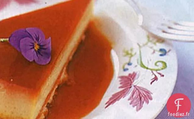 Crème de Lavande - Tarte au Caramel