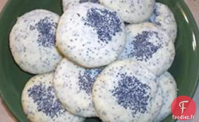 Biscuits aux Graines de Pavot Fourrés Au Chocolat
