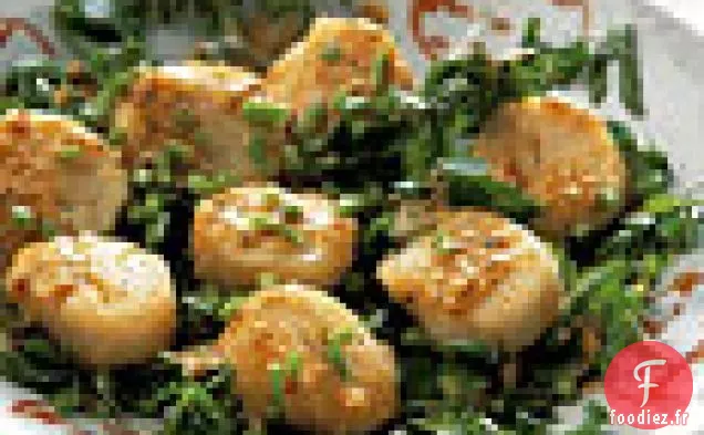 Sauté de Pétoncles à la Sauce Miso