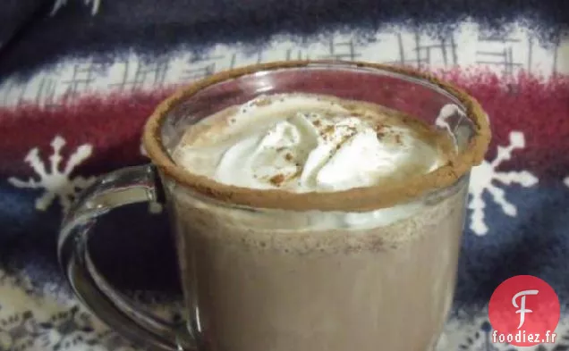 Chocolat Chaud Au Lait Écrémé, Poudre de Cacao et Sirop d'Érable