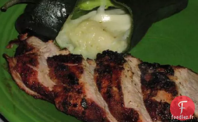 Porc Grillé et Poivrons Poblano
