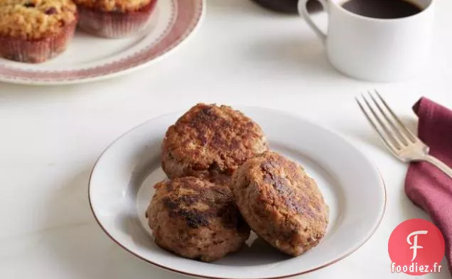 Galettes de Saucisses Champêtres à l'Érable et au Fenouil
