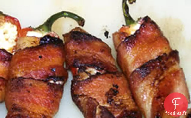 Enveloppements au Jalapeno au Bacon Grillé