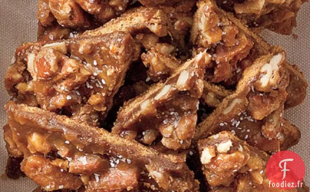 Barres Caramel Salé - Noix de Pécan