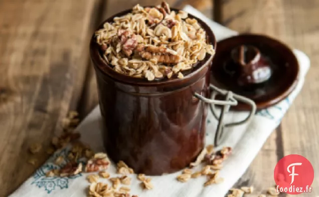 Granola Aux Noix de Pécan à l'Érable