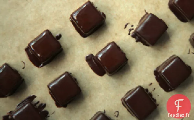 Recette de Caramels Salés Trempés au Chocolat