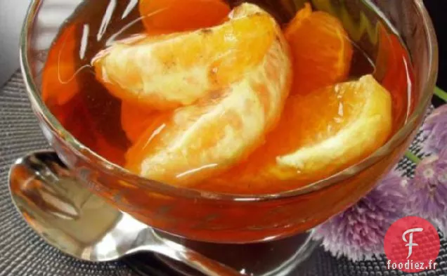 Mandarines Parfumées au Thé