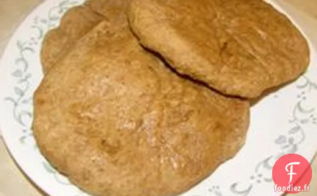 Pain Plat à la Mélasse De Blé Entier