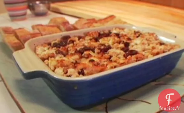 Fromage Fermier au Miel, Raisins Secs, Cannelle et Noix Grillées