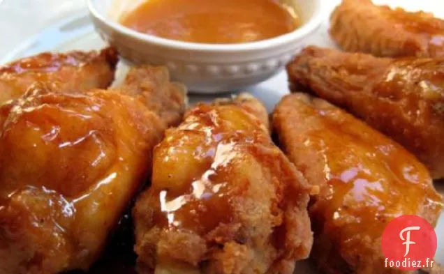 Ailes émaillées au Chipotle au Miel