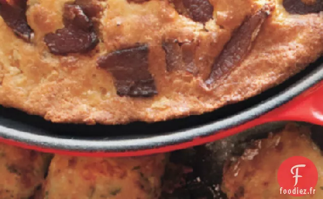 Pain de Maïs avec Croûte de Bacon