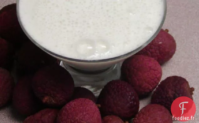Lassi de Lime au Litchi (Boisson au Yaourt)