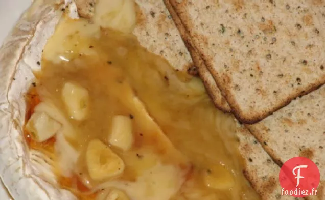Brie au Miel de Talula et à l'Ail Rôti